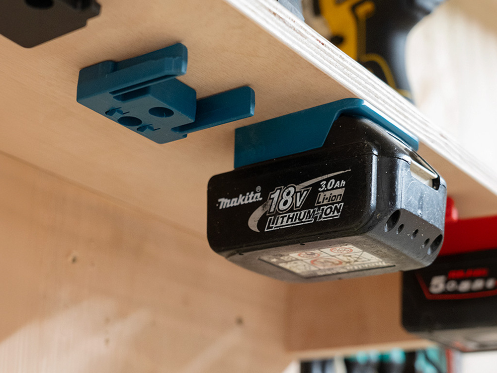 thumbnail image 2 of StealthMounts Milwaukee M18 Battery Holder For Packout System 2 of 11