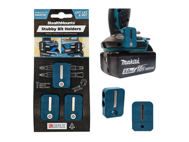 StealthMounts Stubby Magnetic Bit Holder for Makita CXT, LXT & XGT Tools