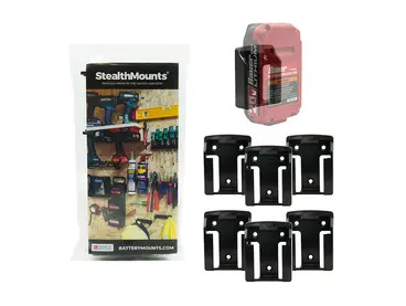 StealthMounts Battery Mounts for Bauer 20v 