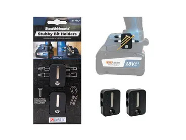 StealthMounts Stubby Magnetic Bit Holder for Bosch Tools 