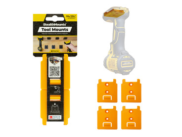 StealthMounts Tool Mounts for Dewalt 18v/20v & Flexvolt
