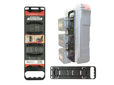 StealthMounts Battery Board with Handle and Feet for Milwaukee M18 