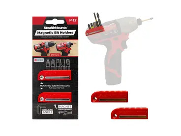 StealthMounts Magnetic Bit Holder for Milwaukee M12 Tools