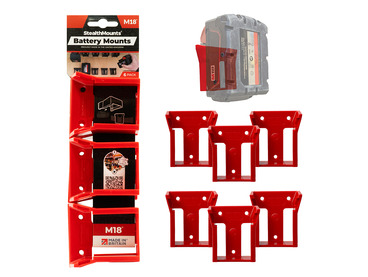 StealthMounts Battery Mounts for Milwaukee M18 
