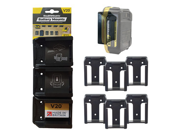 StealthMounts Battery Mounts for Stanley FatMax V20 