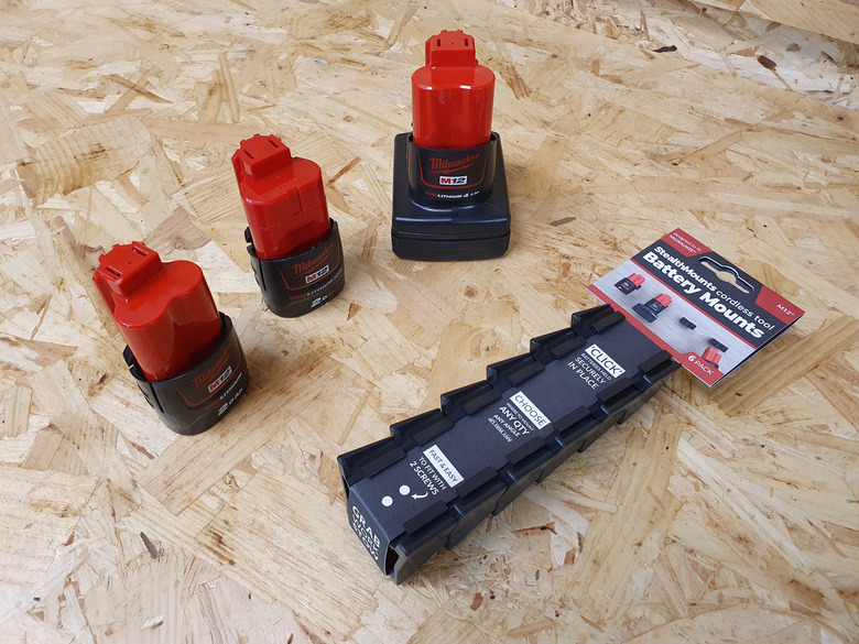 StealthMounts Battery Mounts for Milwaukee M12 