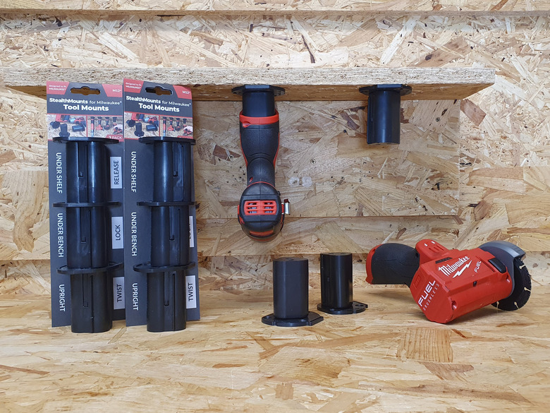 StealthMounts Tool Mounts for Milwaukee M12 