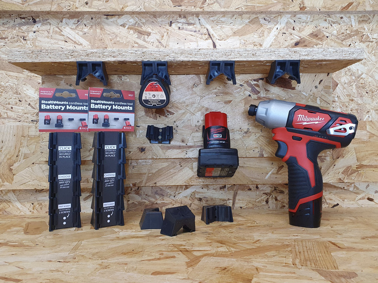 StealthMounts Battery Mounts for Milwaukee M12 