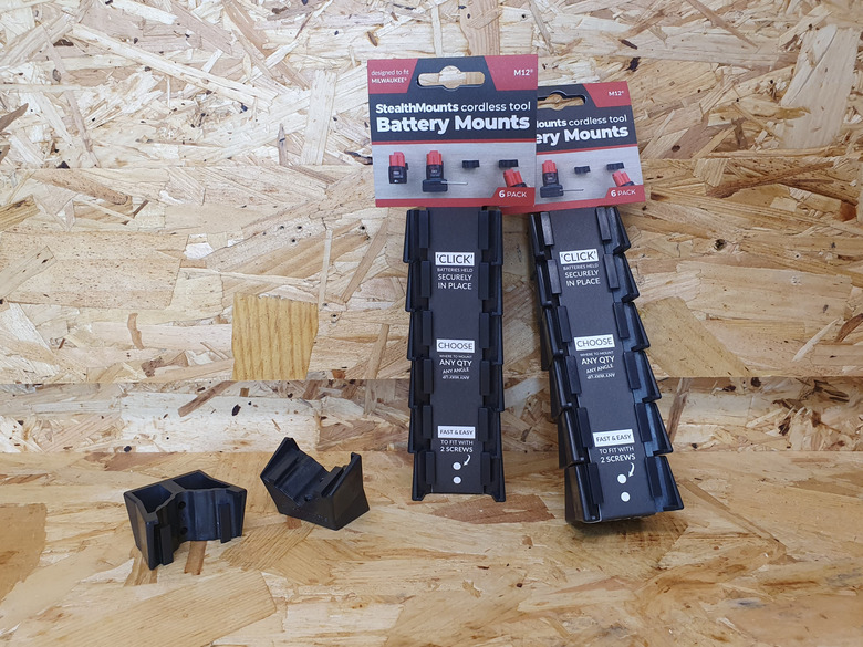 StealthMounts Battery Mounts for Milwaukee M12 