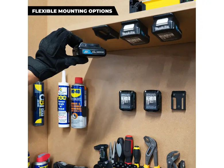 StealthMounts Battery Mounts for Makita 10.8v / 12v CXT 
