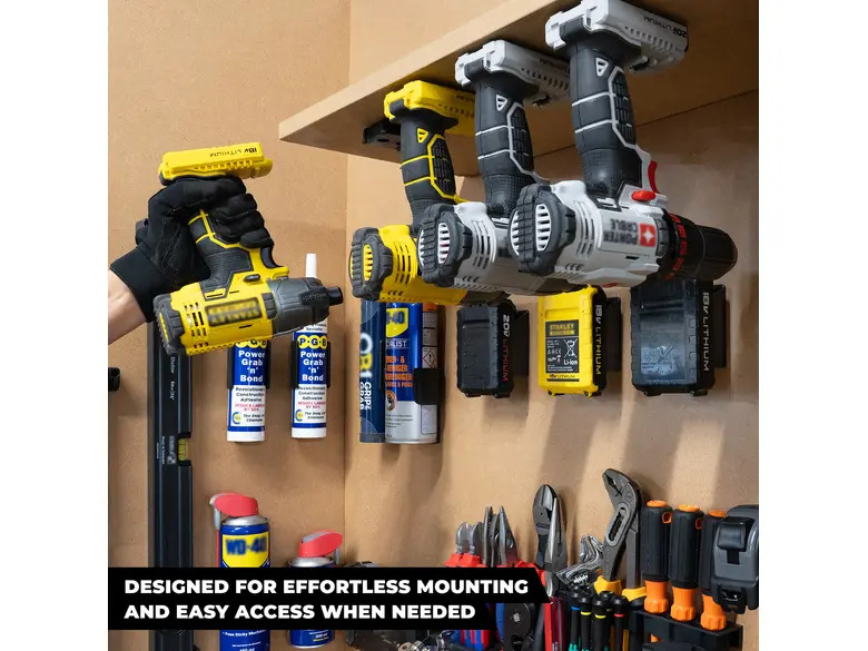 StealthMounts Tool Mounts for Stanley Fat Max, Porter Cable 20v