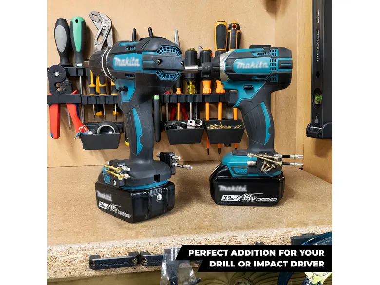 StealthMounts Stubby Magnetic Bit Holder for Makita CXT, LXT & XGT Tools
