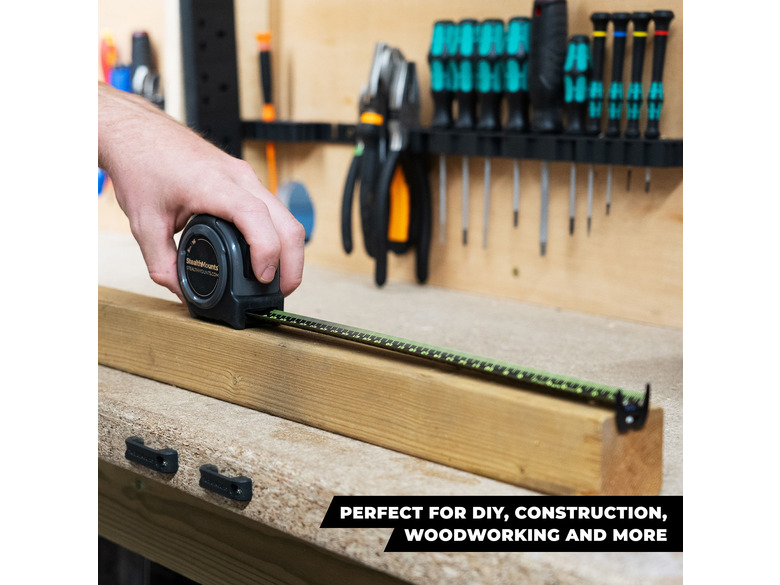 StealthMounts Bench Belt BLACK with 5m Tape Measure