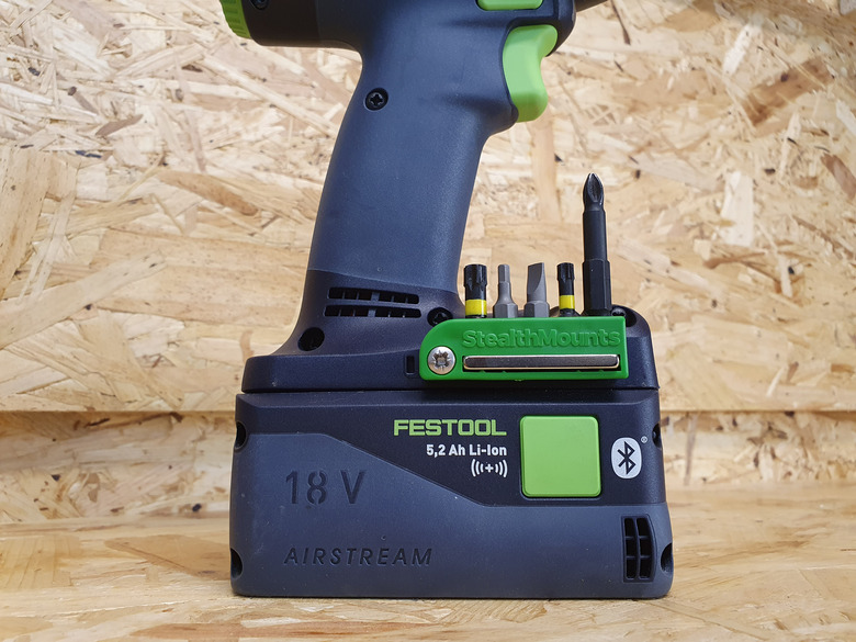 StealthMounts Magnetic Bit Holder for Festool 18v Tools