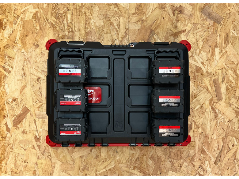 StealthMounts Battery Board with Handle and Feet for Milwaukee M18 