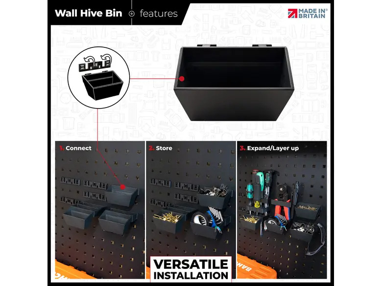 StealthMounts Wall Hive Bin