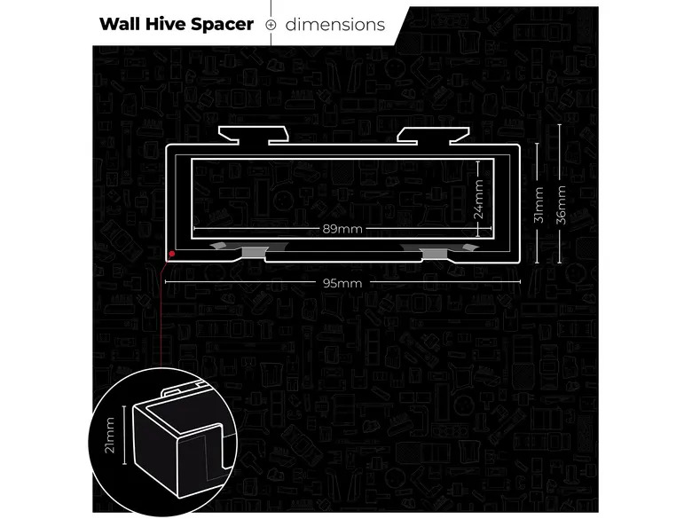 StealthMounts Wall Hive Spacer