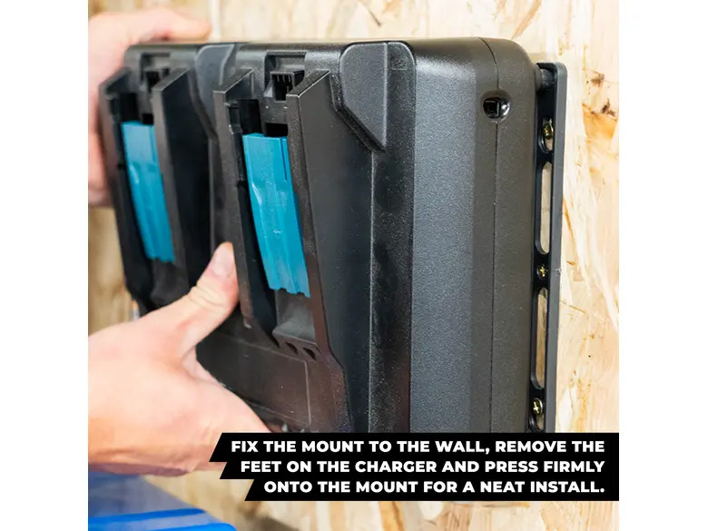 StealthMounts Charger Mount for Makita DC18RD