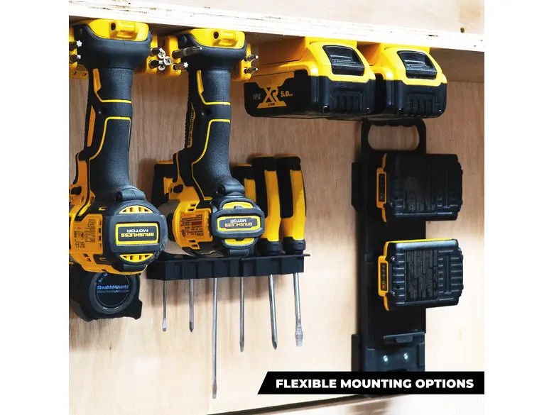 StealthMounts Battery Mounts for DeWalt XR 20V