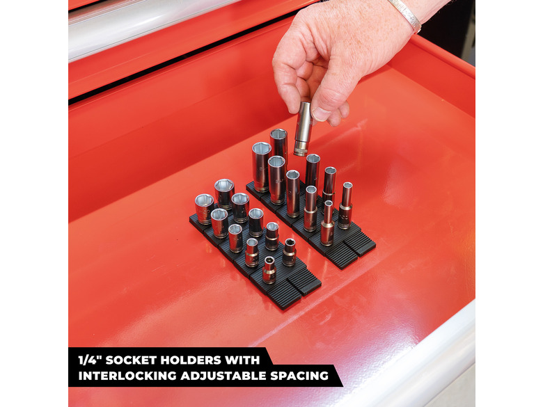 StealthMounts Drawer Hive  ¼"  Socket Holders