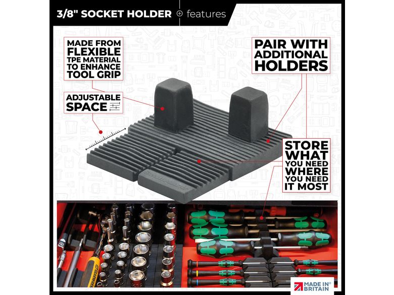 StealthMounts Drawer Hive 3/8" Socket Holder