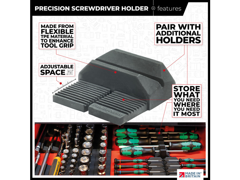 StealthMounts Drawer Hive Precision Screwdriver Holder