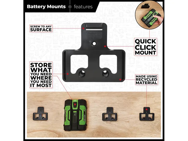 StealthMounts Battery Mounts for EGO