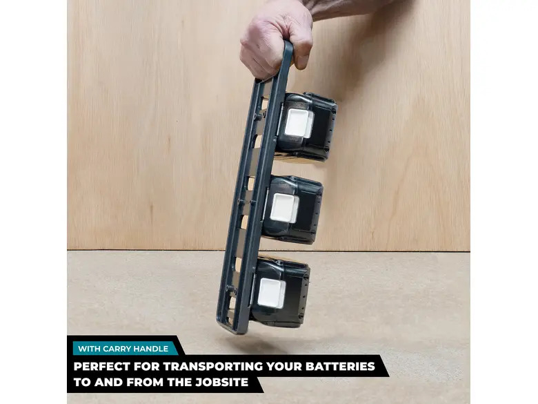 StealthMounts Battery Board with Handle Makita 18v LXT 