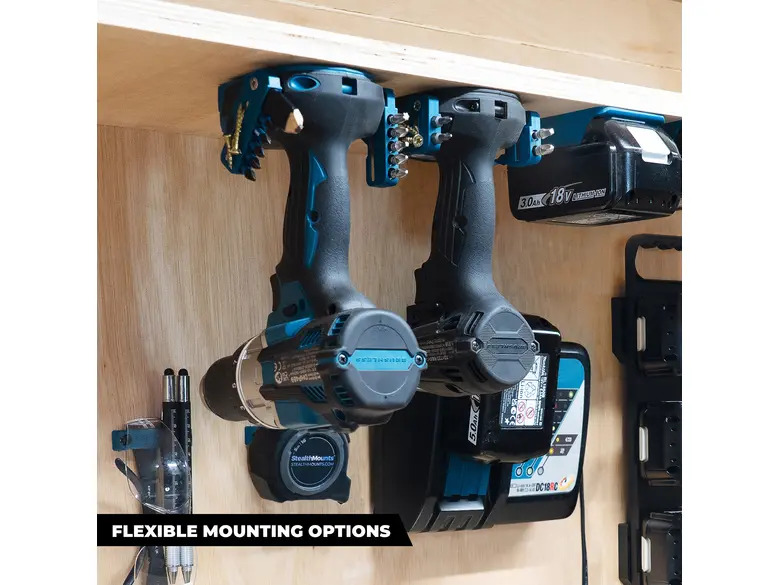 StealthMounts Tool Mounts for Makita 18v LXT