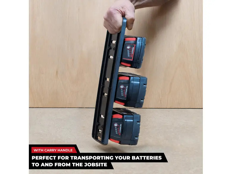 StealthMounts Battery Board with Handle for Milwaukee M18