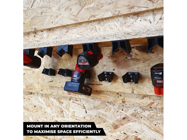 StealthMounts Battery Mounts for Milwaukee M12