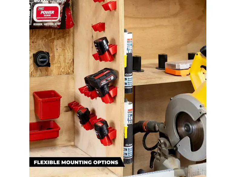 StealthMounts Battery Mounts for Milwaukee M12