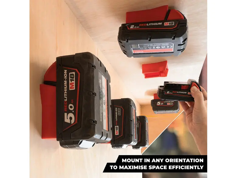 StealthMounts Battery Mounts for Milwaukee M18