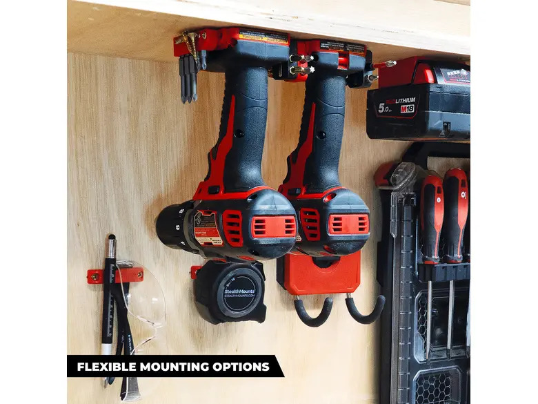 StealthMounts Tool Mounts for Milwaukee M18