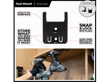 StealthMounts Tool Mounts for Maximum 20v