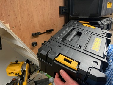 Dewalt T-STAK Toolbox Mounts