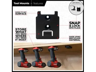 StealthMounts Tool Mounts for Bauer 20v