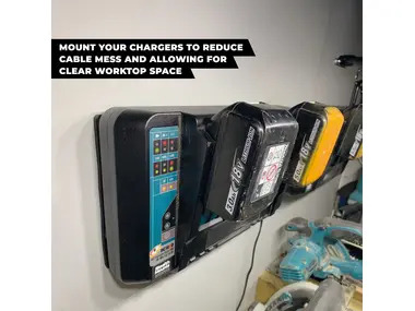StealthMounts Charger Mount for Makita DC18RD