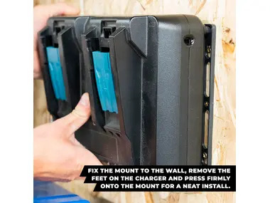 StealthMounts Charger Mount for Makita DC18RD