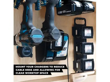 StealthMounts Charger Mounts for Makita DC18RC