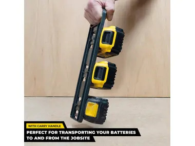 StealthMounts Battery Board with Handle For DeWalt
