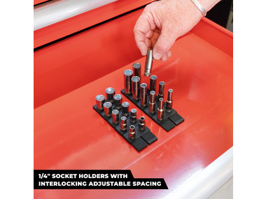 StealthMounts Drawer Hive  ¼"  Socket Holders