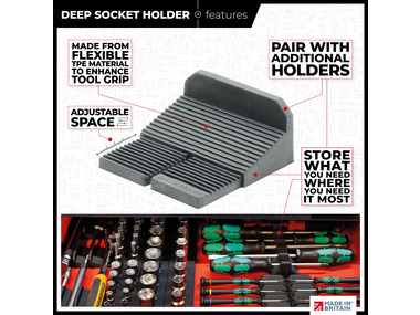 StealthMounts Drawer Hive Deep Socket Holder 