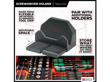 StealthMounts Drawer Hive Screwdriver Holder
