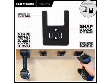 StealthMounts Tool Mounts for Flex 24v