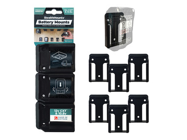 StealthMounts Battery Mounts for Makita 10.8v / 12v CXT 