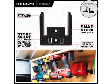 StealthMounts Tool Mounts for Makita 18v LXT