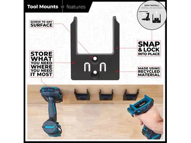 StealthMounts Tool Mounts Makita 40v XGT 