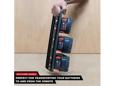 StealthMounts Battery Board with Handle for Milwaukee M18