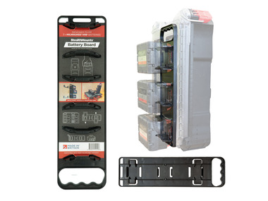 StealthMounts Battery Board with Handle and Feet for Milwaukee M18 
